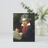 Beschrijving Ludwig van Beethoven (17701827) auf e Briefkaart (Staand voorkant)