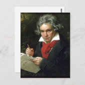 Beschrijving Ludwig van Beethoven (17701827) auf e Briefkaart (Voorkant / Achterkant)