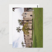 Beschrijving Mission San Gabriel Arcangel in San G Briefkaart (Voorkant / Achterkant)