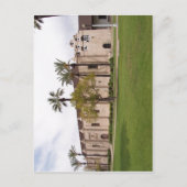 Beschrijving Mission San Gabriel Arcangel in San G Briefkaart (Voorkant)