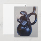 Beschrijving Moche-aardewerk - een strijkeend. oor Briefkaart (Voorkant / Achterkant)