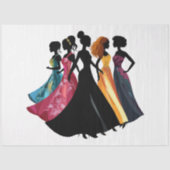 Beschrijving Mode High Class Show Vrouwen Tissuepapier (Voorkant)