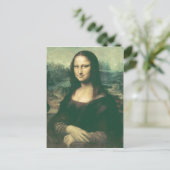 Beschrijving Mona Lisa Afbeelding is gewijzigd voo Briefkaart (Staand voorkant)