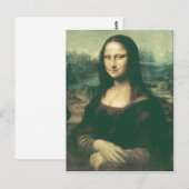 Beschrijving Mona Lisa Afbeelding is gewijzigd voo Briefkaart (Voorkant / Achterkant)