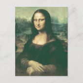 Beschrijving Mona Lisa Afbeelding is gewijzigd voo Briefkaart (Voorkant)