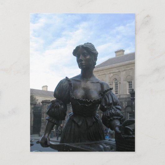 Beschrijving Statue de Molly Malone Molly Malone s Briefkaart (Voorkant)