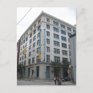 Beschrijving van de Andy. Museum in Pittsburgh,  Briefkaart