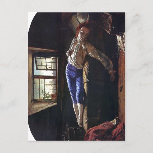 Beschrijving van de Dood van Chatterton Hij Briefkaart (Voorkant)