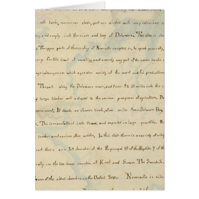Beschrijving van Delaware (Voorkant)