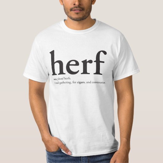Beschrijving van Herf T-shirt (Voorkant)