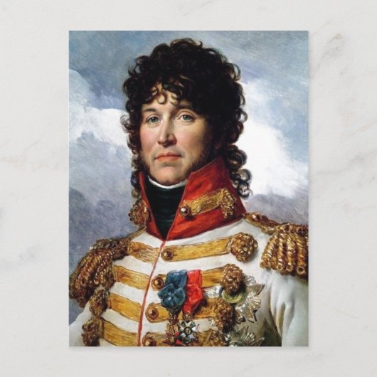 Beschrijving van het portret van Joachim Murat  Briefkaart (Voorkant)