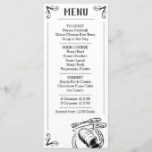 Beschrijving van het speciale menu. menu (Voorkant)