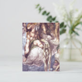 Beschrijving van Michelangelo Sistine Chapel  Briefkaart (Staand voorkant)