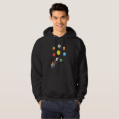 Beschrijving van Planeten Sun Hoodie (Voorkant volledig)