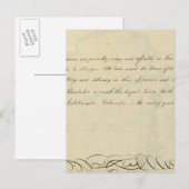 Beschrijving van South Carolina Briefkaart (Voorkant / Achterkant)