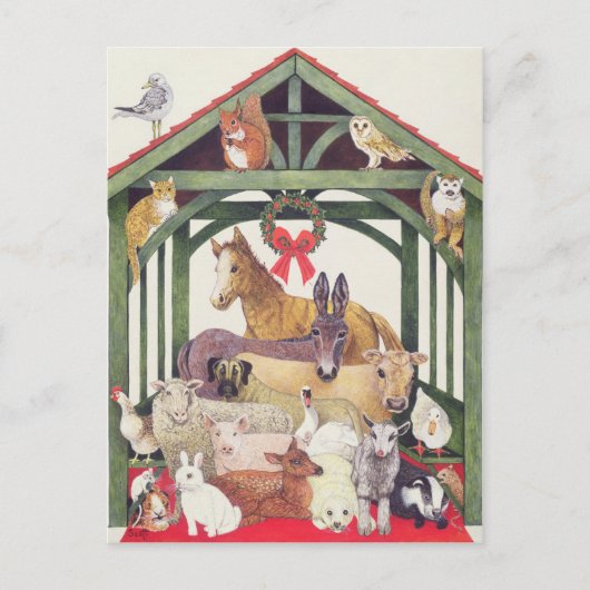 beschut briefkaart (Voorkant)