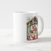 beschut grote koffiekop (Voorkant rechts)