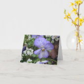 Beschut me - Notecard Kaart (Gele Bloem)