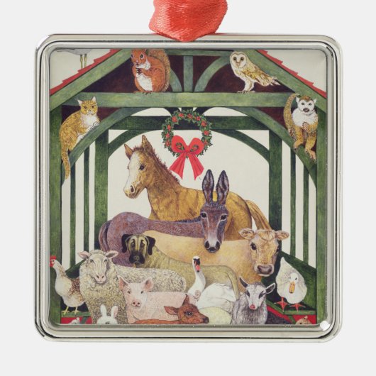 beschut metalen ornament (Voorkant)