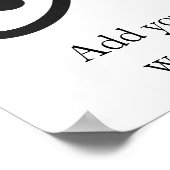 BESE SAKA | Symbool van invloed, kracht, overvloed Poster (Hoek)