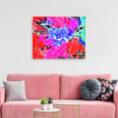 BESEN EN BLADEREN CANVAS AFDRUK (Insitu (Woonkamer))