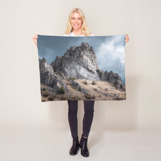 Besh Barmag Berg Fleece Deken (In situ)