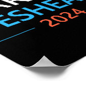 Beshear 2024 voor President Patriottische Kamala D Poster (Hoek)