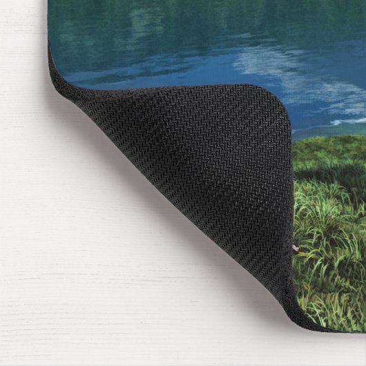 Beside Deep Waters Mousepad Muismat (Hoek)