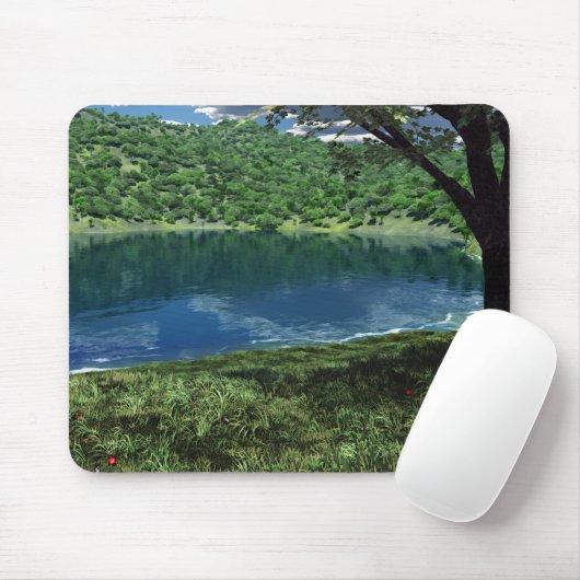 Beside Deep Waters Mousepad Muismat (Met muis)