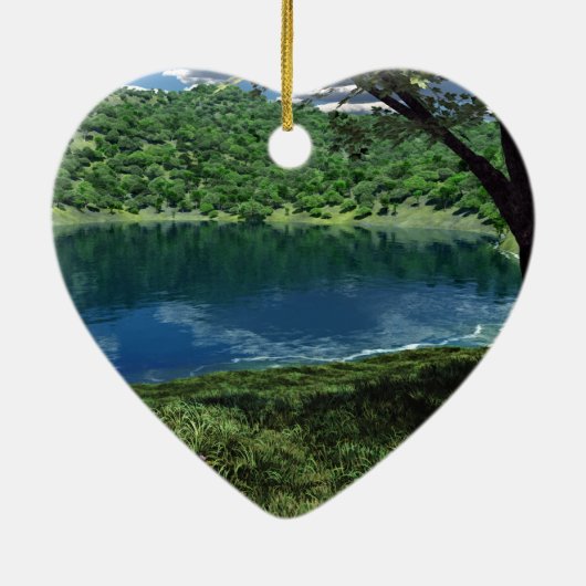 Beside Deep Waters Ornament (Achterkant)