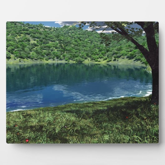 Beside Deep Waters Photo Plaque Fotoplaat (Voorkant)