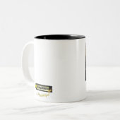 Beside still Waters Coffee Cup Tweekleurige Koffiemok (Voorkant links)