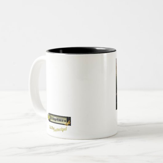 Beside still Waters Coffee Cup Tweekleurige Koffiemok (Voorkant links)