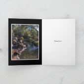 Beside the Still Waters - Psalms 23 Sympathy Card Kaart (Binnen)