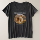 Beside You Collie Grote Maat T-shirt (Design voorkant)