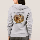 Beside You Collie Hoodie (Achterkant)