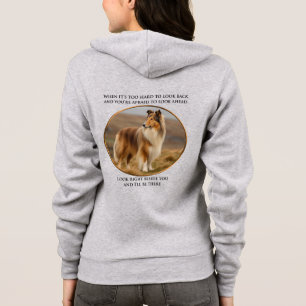 Beside You Collie Hoodie