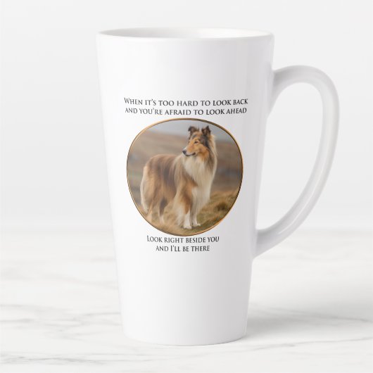 Beside You Collie Latte Mok (Rechts)