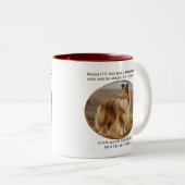 Beside You Collie Tweekleurige Koffiemok (Voorkant rechts)