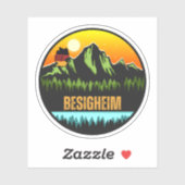 Besigheim, Duitsland Sticker (Vel)