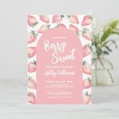 Besje Zoete Baby Shower Kaart (Staand voorkant)