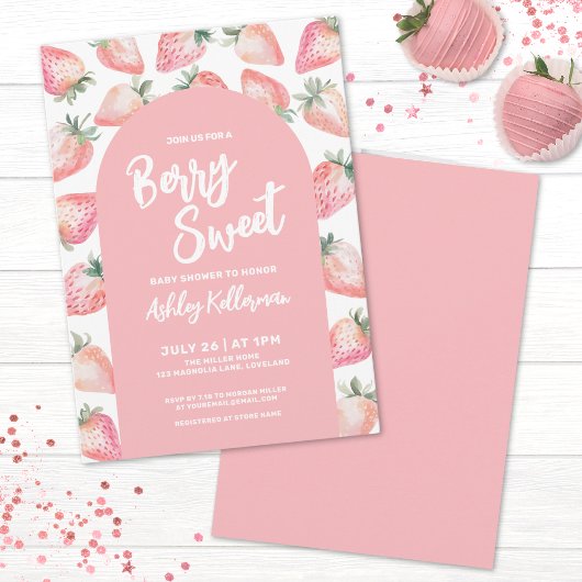 Besje Zoete Baby Shower Kaart