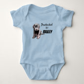Beskermd door Bailey Blue Romper (Voorkant)