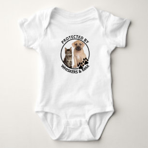Beskermd door kat en hond romper