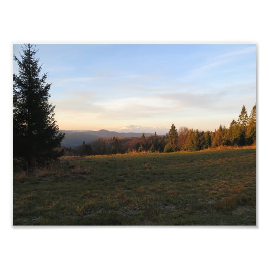 Beskid Sadecki Foto Afdruk (Voorkant)