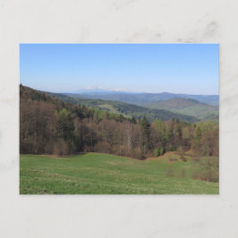 Beskid Sadecki Spring Briefkaart