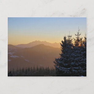 Beskid Sądecki Uitzicht voor Tatras Briefkaart