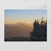 Beskid Sądecki Uitzicht voor Tatras Briefkaart (Voorkant)