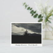 Beskydy mounta, Lysa Hora, Morava Tsjechië Briefkaart (Staand voorkant)