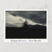 Beskydy mounta, Lysa Hora, Morava Tsjechië Briefkaart (Voorkant)